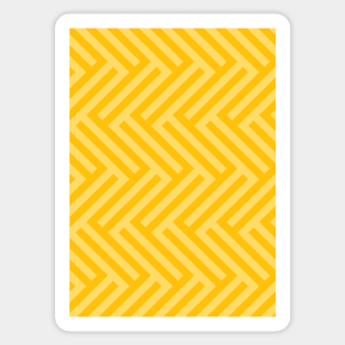 Geometric Pattern - Yellows Sticker